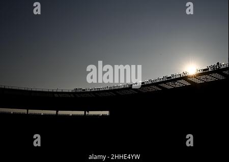 Turin, Italie.23 janvier 2022. Pendant la série Un match de football entre le FC Torino et le Sassuolo US.Credit: Nicolò Campo/Alay Live News Banque D'Images