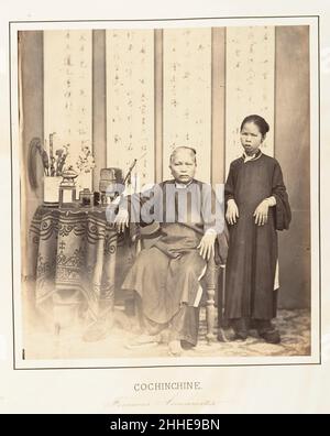 Femmes Annamites, Cochinchine 1866 Emile Gsell French.Femmes Annamites, Cochinchine 288185 Banque D'Images