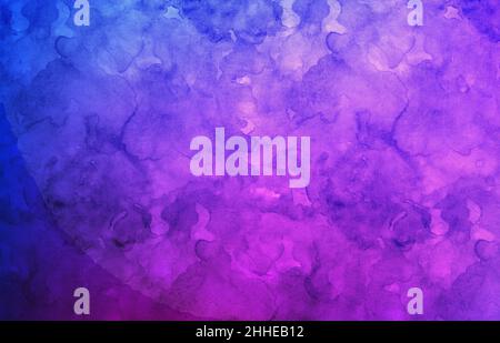 Arrière-plan abstrait couleur aquarelle pour un motif graphique Banque D'Images