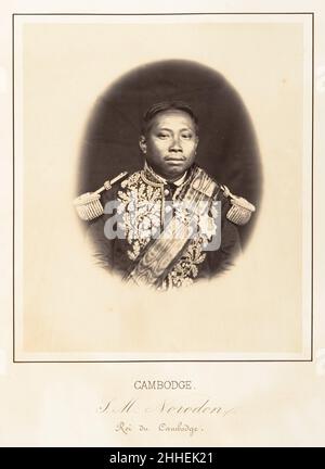 S. M. Norodon, Roi du Cambodge 1866 Emile Gsell Français.S. M. Norodon, Roi du Cambodge 288211 Banque D'Images