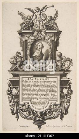 Portrait de Jacques Callot ca.1636 Abraham Bosse Français.Portrait de Jacques Callot 387441 Banque D'Images