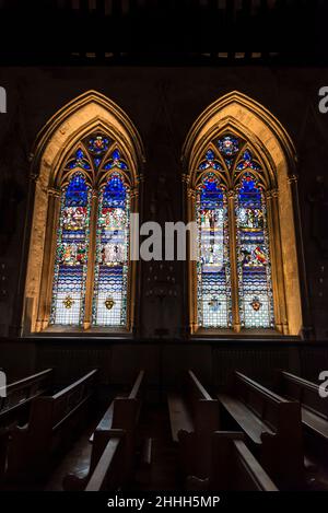 Chapelle de l'église Saint-Etheldreda est une église catholique romaine à Ely place, Farringdon.Le bâtiment est l'un des deux seuls survivants à Londres du rei Banque D'Images