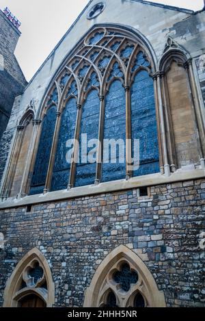 Chapelle de l'église Saint-Etheldreda est une église catholique romaine à Ely place, Farringdon.Le bâtiment est l'un des deux seuls survivants à Londres du rei Banque D'Images