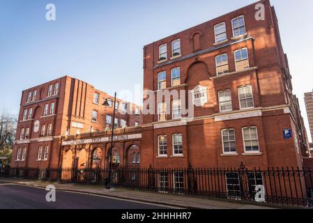 Guinness Trust Buildings, Snowsfields, Bermondsey, Londres, Angleterre,ROYAUME-UNI Banque D'Images