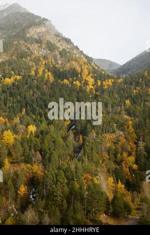 Parque Natural Posets Maladeta (Pirineo de Huesca) Espagne Banque D'Images