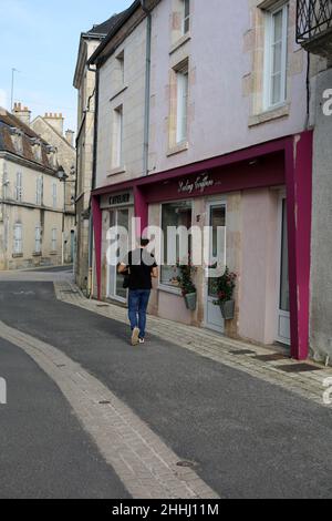 Saint-Savin , Dépt 86, Poitou-Charente, France Banque D'Images