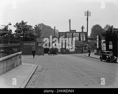 Chemin Station, West Drayton, Circa 1936 Banque D'Images