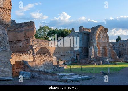 Villa di Adriano, Villa Hadrien, site classé au patrimoine mondial de l'UNESCO, Tivoli, Lazio, Italie, Europe Banque D'Images