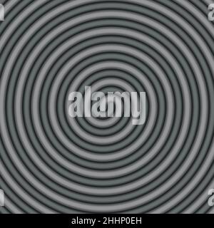 Arrière-plan en spirale de bonbons gris abstrait.Motif pour bannière, couverture, prospectus, carte postale, affiche,autre.Illustration vectorielle à boucle ronde Illustration de Vecteur