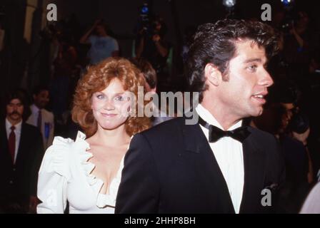 Marilu Henner et John Travolta Circa années 1980 crédit: Ralph Dominguez/MediaPunch Banque D'Images