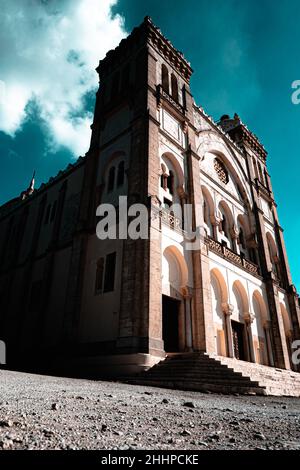 Ruines antiques de Carthage, Carthage, colline de Birsa, Tunisie Banque D'Images