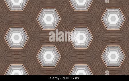 Texture abstraite sans couture de couleur blanche et brune Banque D'Images