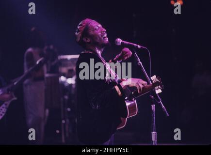 Jimmy Cliff se produit en direct au Ventura Theatre, Ventura CA 1988 juillet.Crédit photo devrait se lire: Andrea Donati Banque D'Images