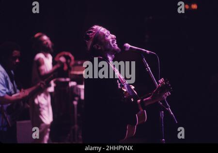 Jimmy Cliff se produit en direct au Ventura Theatre, Ventura CA 1988 juillet.Crédit photo devrait se lire: Andrea Donati Banque D'Images