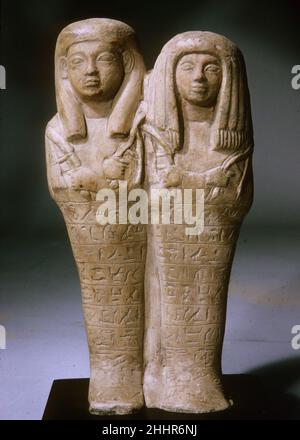 Double Shabti de Khaemwaset et Mesyt ca.1336–1213 C.-B. fin du Nouveau Royaume ce double shabti est inscrit pour un homme nommé Khaemwaset et sa femme Mesyt.Double Shabti de Khaemwaset et Mesyt. Env.1336–1213 C.-B.Calcaire.Fin du nouveau Royaume.De l'Égypte.Fin de la dynastie 18–début de la dynastie 19 Banque D'Images