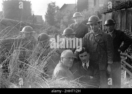 Alfieri.Membre de la garde à domicile.Octobre 2nd 1940. Banque D'Images