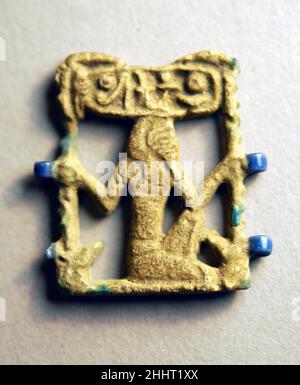 HEH amulet avec le nom d'Amenhotep III ca.1390–1352 C.-B. Nouveau Royaume.HEH amulet avec le nom d'Amenhotep III ca.1390–1352 C.-B.La foi.Nouveau Royaume.D'Égypte, de haute Égypte, de Thèbes, de la vallée ouest des Rois, de la tombe d'Amenhotep III (WV 22), des fouilles de Carnarvon/carter, 1915.Dynastie 18 Banque D'Images