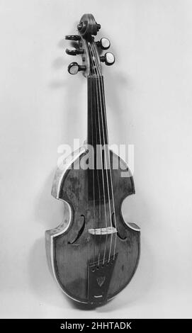 TREBLE Viol 19th siècle allemand.Aigus Viol 501558 Banque D'Images