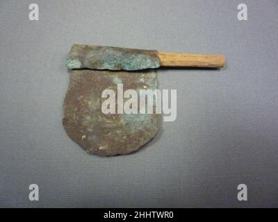 Modèle Ax du dépôt de fondation pour la tombe de Hatshepsut ca.1479–1458 C.-B. Nouveau Royaume.Modèle Ax du dépôt de fondation pour la tombe de Hatshepsut 573652 Banque D'Images