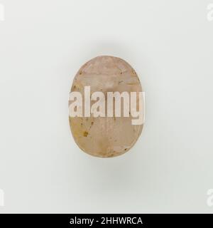 Scarab de Ramsès II ca.1550–1070 C.-B. Nouveau Royaume, Ramesside.Scarab de Ramsès II 546169 Banque D'Images