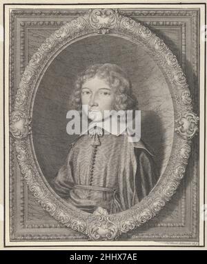 Amador Jean Baptiste de Vignerod, abbé de Richelieu 17th siècle Grégoire Huret Français.Amador Jean Baptiste de Vignerod, abbé de Richelieu 645413 Banque D'Images