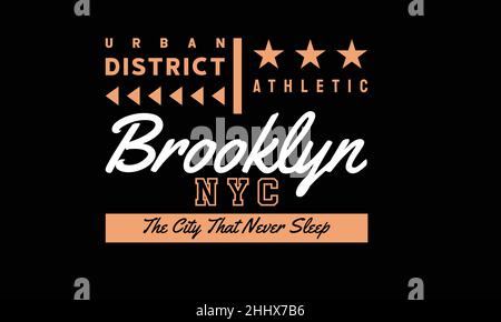 modèle vectoriel de texte pour t-shirt urbain Illustration de Vecteur