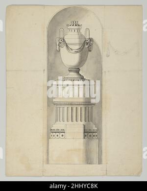 Conception d'une niche fin 18th–première moitié 19th siècle Anonyme, allemand, 19th siècle allemand.Conception d'une niche 390057 Banque D'Images