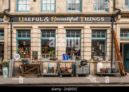 Boutique d'objets utiles et beaux, Narberth, Pembrokeshire, pays de Galles, Royaume-Uni Banque D'Images