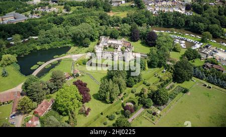 Château d'Allinton Maidstone dans le Kent, Royaume-Uni Banque D'Images