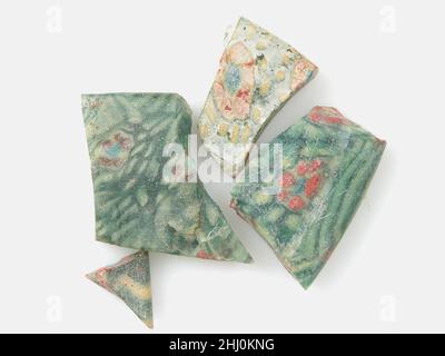 Fragments de verre d'un navire 4th–début 5th siècle copte.Fragments de verre d'un vaisseau 477132 Banque D'Images