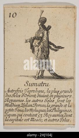 Sumatra 1644 Etched par Stefano della Bella Italian.Sumatra 382662 artiste: Gravé par Stefano della Bella, Italien, Florence 1610?1664 Florence, artiste: Dessiné par Jean Desmarets de Saint-Sorlin, Français, 1595?1676, Editeur: Publié par Henri le gras, Français, dédicataire: Fait pour Louis XIV, Roi de France, Français, Saint-Germain-en-Laye 1638?1715 Versailles, Patron:Commandé par le Cardinal Jules Mazarin, Italien, Piscina 1602?1661 Vincennes, Sumatra, 1644,Gravure, État iii. Le Metropolitan Museum of Art, New York.Don de la succession de James Hazen Hyde, 1959 (59.654.19(27)) Banque D'Images