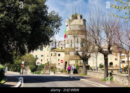 La belle ville médiévale de Narni, ombrie, Italie Banque D'Images