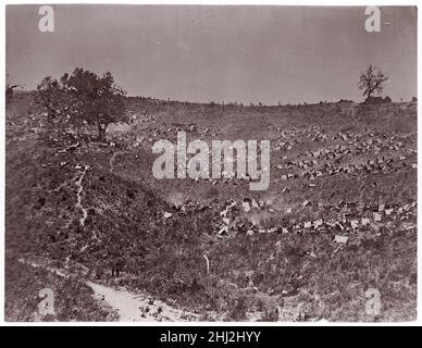 Prisonniers confédérés à Belle Plain, mai 12 1863 Timothy H. O'Sullivan américain, né en Irlande.Prisonniers confédérés à Belle Plain, mai 12 267913 Banque D'Images