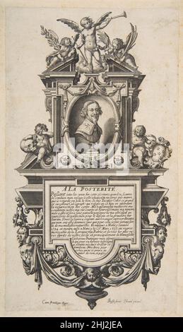 Portrait de Jacques Callot ca.1636 Abraham Bosse Français.Portrait de Jacques Callot 387444 Banque D'Images