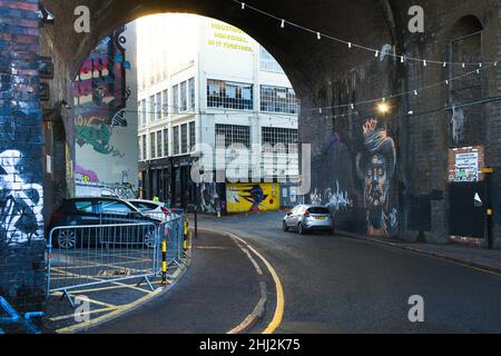 L usine Custard et l arche de chemin de fer de Digbeth Birmingham