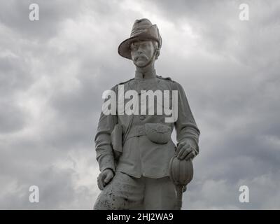 Mémorial de la guerre d'Afrique du Sud, Rotorua, Île du Nord, Nouvelle-Zélande Banque D'Images