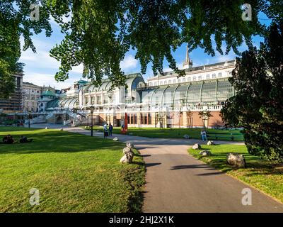 Palm House, Vienne, Autriche Banque D'Images