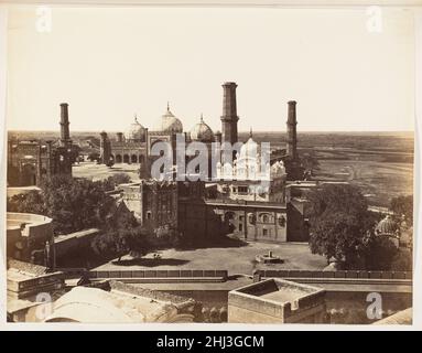 [Tombe de Runjeet Singh et la Grande Mosquée de Lahore] 1858–61 Inconnu.[Tombe de Runjeet Singh et la Grande Mosquée de Lahore] 287672 Banque D'Images