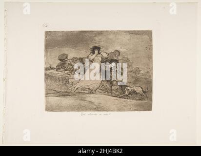 Planche 65 de 'les désastres de la guerre' (Los Desastres de la Guerra): 'Qu'est-ce que ce hubbub?'(Qué alboroto es este?)1814–15 (publié en 1863) Goya (Francisco de Goya y Lucientes) Espagnol.Planche 65 de 'les désastres de la guerre' (Los Desastres de la Guerra): 'Qu'est-ce que ce hubbub?'(Qué alboroto es este?)381418 artiste: Goya (Francisco de Goya y Lucientes), Espagnol, Fuendetodos 1746?1828 Bordeaux, planche 65 de 'les désastres de la guerre' (Los Desastres de la Guerra): 'Qu'est-ce que ce hubbub' (Qu?Alboroto es este?), après 1814?15 (publié en 1863), Etching, burnished aquatint et/ou lavis, burin et burni Banque D'Images