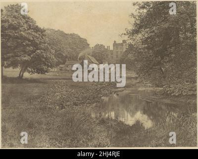 [Assiette de l'Izaak Walton's The Compleat Angler] 1880s, imprimé en 1888 George Bankart British.[Assiette de Izaak Walton's The Compleat Angler] 269185 Banque D'Images