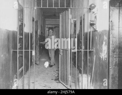 Prison de Strasbourg Sainte-Marguerite en 1930-05. Banque D'Images