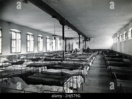 Prison de Strasbourg Sainte-Marguerite en 1930-02. Banque D'Images