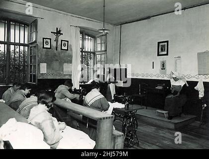 Prison de Strasbourg Sainte-Marguerite en 1930-01. Banque D'Images