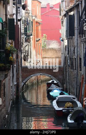 gondoles à venise, italie Banque D'Images