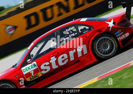 Circuit de Mugello, Italie 2 mai 2008 : Gary Paffett en action avec AMG Mercedes C-Klasse 2007 de l'équipe de sports automobiles Persson pendant la course de DTM à Mugello CIR Banque D'Images