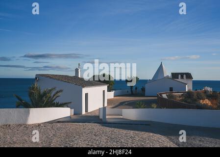 Fort/Chapelle de Nossa Senhora da Rocha, Lagoa, Algarve, Portugal, Europe Banque D'Images