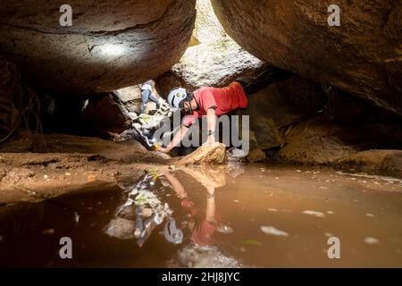 Grotte brésilienne Banque D'Images