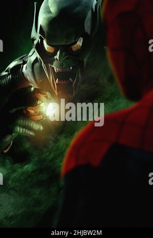 Spider-Man: No Way Home année : 2021 USA Directeur : Jon Watts Green Goblin Poster (Key Art) Banque D'Images