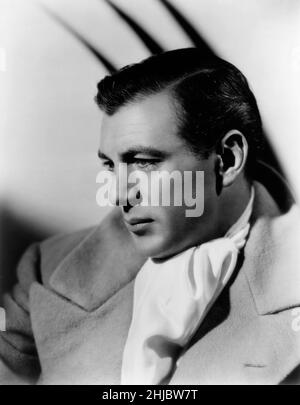 Gary Cooper Portrait ca.1941 Banque D'Images
