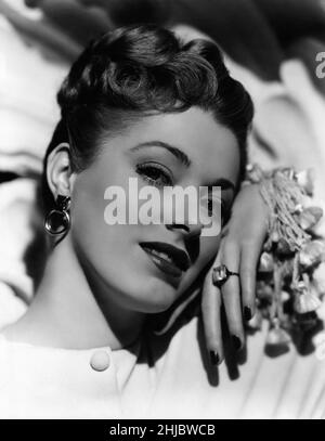 Eleanor Parker Portrait ca.1950 Banque D'Images